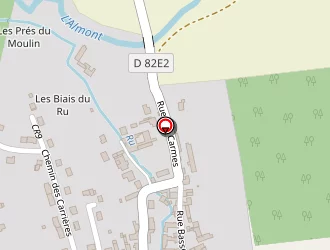 Carte de Les Fourneaux à Maincy