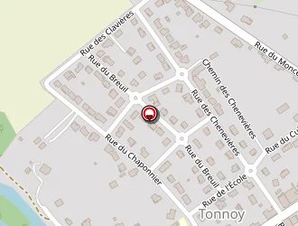 Carte de Écuries Klein Thierry à Tonnoy