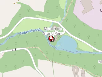 Carte de Le Saint Pierre à Plouvien