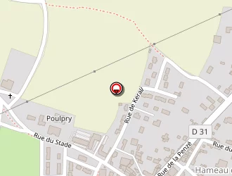 Carte de La Poste à Guiclan