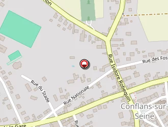 Carte de Melodia Coiffure à Conflans-sur-seine