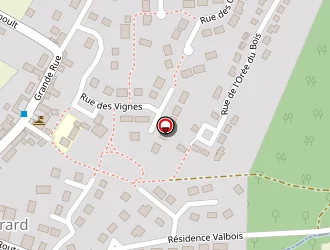 Carte de Sapc à Ponthévrard