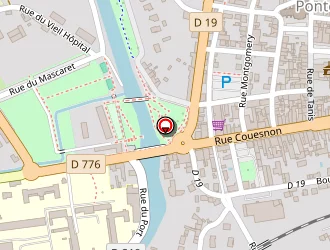 Carte de Point Vert à Pontorson