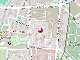 Carte de E.n.y. Service à Strasbourg