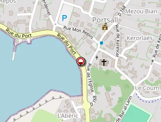 Carte de Le Talarmor à Ploudalmézeau