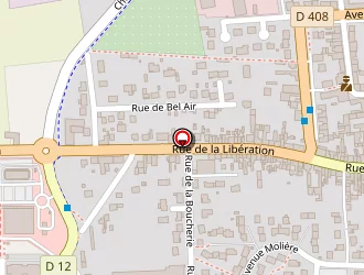 Carte de Benalu à Nangis