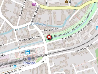 Carte de Arnold Manuella à Provins