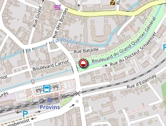 Carte de Dessiaume Nicolas à Provins