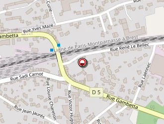 Carte de Le Bartz - Urvoy à Ploumagoar