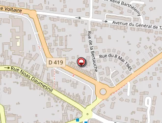 Carte de Nangis Ambulances à Nangis