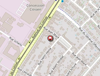 Carte de Scharly Bernard à Strasbourg