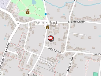 Carte de Leblanc à Seine-port