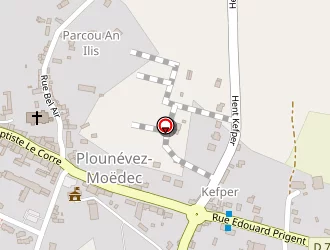 Carte de Diwan à Plounévez-moëdec