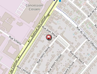 Carte de Burchill Christopher à Strasbourg