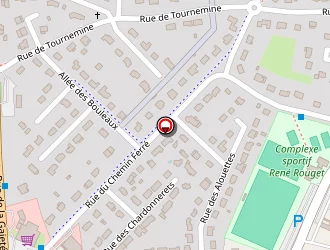 Carte de Denis Benjamin à Saint-alban