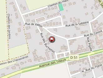 Carte de Gm Fermetures à Marcilly-sur-seine