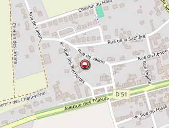 Carte de Ste à Marcilly-sur-seine