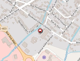 Carte de Sapeurs Pompiers à Provins