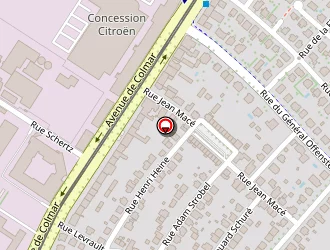 Carte de Cegelan à Strasbourg