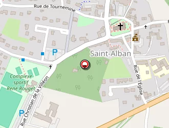 Carte de Agence Postale à Saint-alban