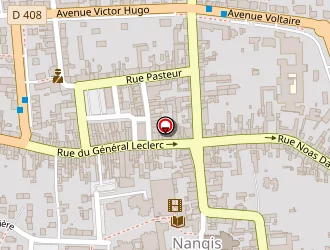 Carte de La Tabatière à Nangis