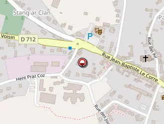 Carte de La Poste à Plounévez-moëdec