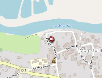 Carte de Agence Postale à Mont-sur-meurthe
