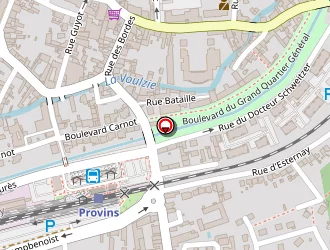 Carte de Dombrecht Thibault à Provins