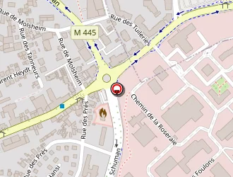 Carte de Haegel Electricite à Lingolsheim