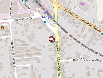 Carte de Boulangerie Odic à Nangis