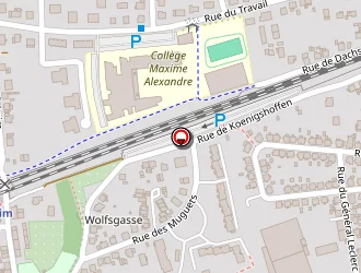 Carte de Taxi Minute à Lingolsheim