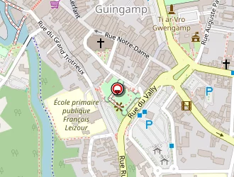 Carte de La Villa Des Oliviers à Guingamp