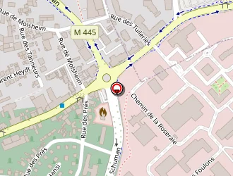 Carte de La Réseautique à Lingolsheim