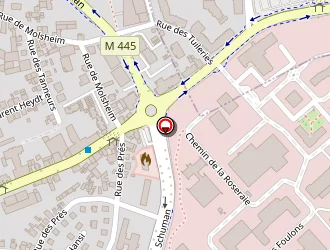 Carte de E.m.i Inter à Lingolsheim