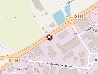 Carte de Laque Et Appret à Nangis