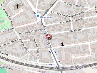 Carte de Klaus Stoeber à Strasbourg