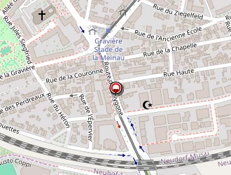 Carte de Smile Industries à Strasbourg