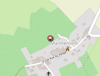 Carte de Urgence (services Locaux) à Marthemont