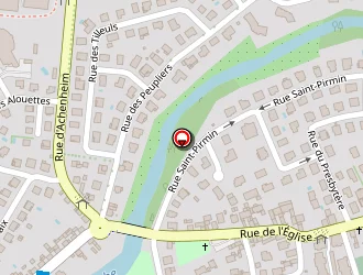 Carte de Arnoult Gérard à Holtzheim