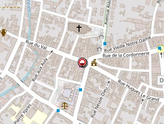 Carte de Foncia Amyot Gillet à Provins