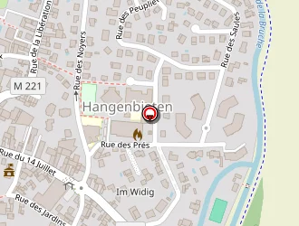 Carte de Fasst à Hangenbieten