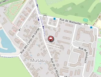 Carte de Promeg à Strasbourg