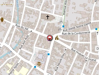 Carte de Hommel Manuel à Provins