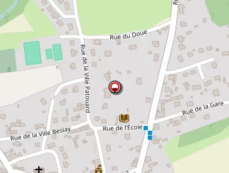 Carte de Le Sorbier à Tréméreuc