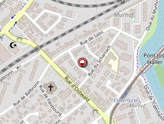 Carte de Steinmann Annette à Strasbourg