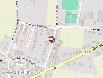 Carte de Dépan'eau-gaz à Avrainville