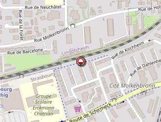 Carte de Ecole Erckmann-chatrian à Strasbourg