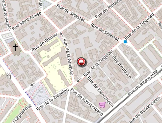 Carte de Dream's Shop à Strasbourg