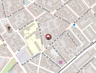 Carte de Simply Market à Strasbourg