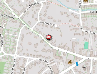 Carte de Bourdet Marie à Cesson